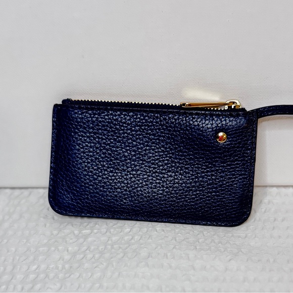 Michael Kors Royal Blue Key Pouch with Gold Logo - Picture 8 of 9
